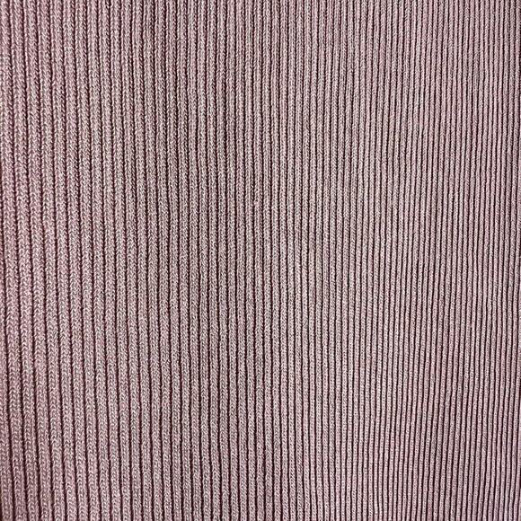 Olivaceous Slip Maxi Dress Women Medium Pink Ribbed Minimalistic Neutral Soft - Picture 6 of 6